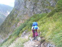 20080914_11時59分_小窓王への登り